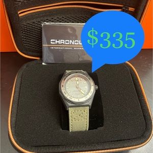 Chronologia men watch never used